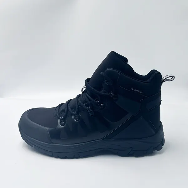 Mid-cut winter hiking boot, navy
