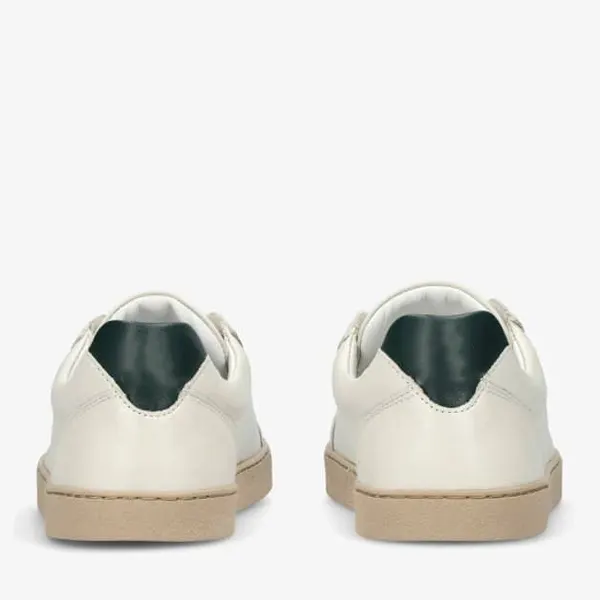 Leather barefoot court sneaker
