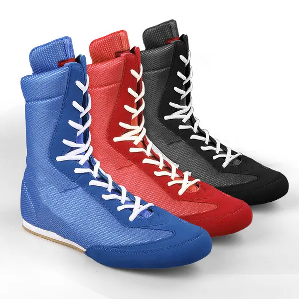 Leather boxing boot, three colours