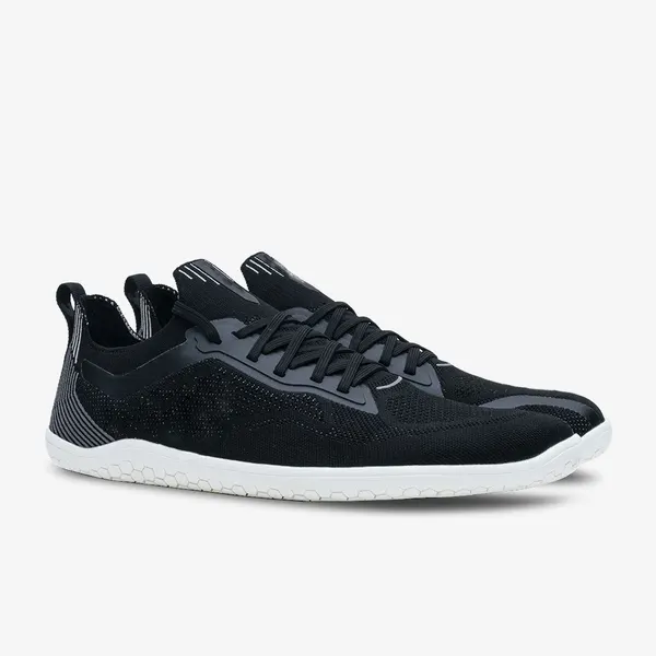 Knit barefoot runner, black