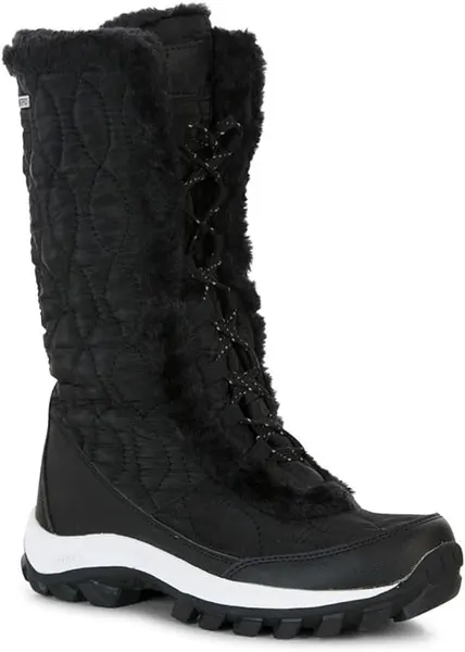 Tall quilted snow boot
