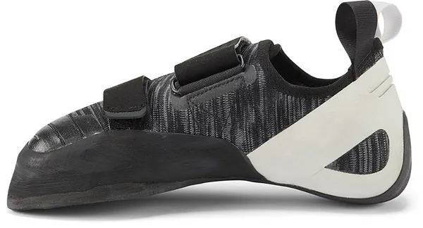 Knit single-strap climbing shoe