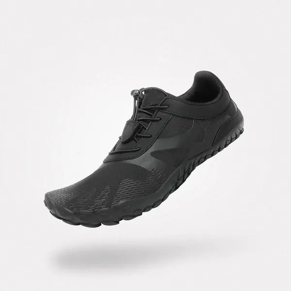 Barefoot trail trainer, black