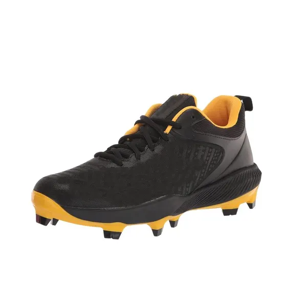 Molded baseball cleat