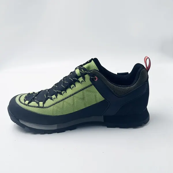 Approach shoe, lime and navy