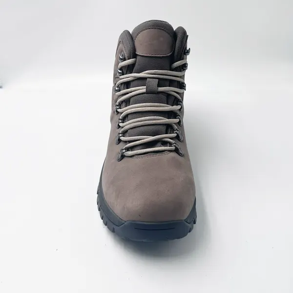 Suede hiking boot, taupe