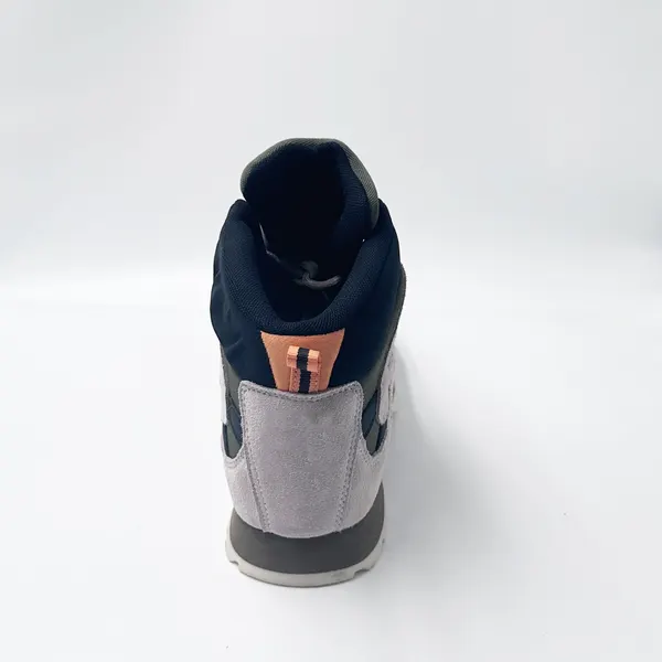 Mid-cut hiking boot, lilac and navy