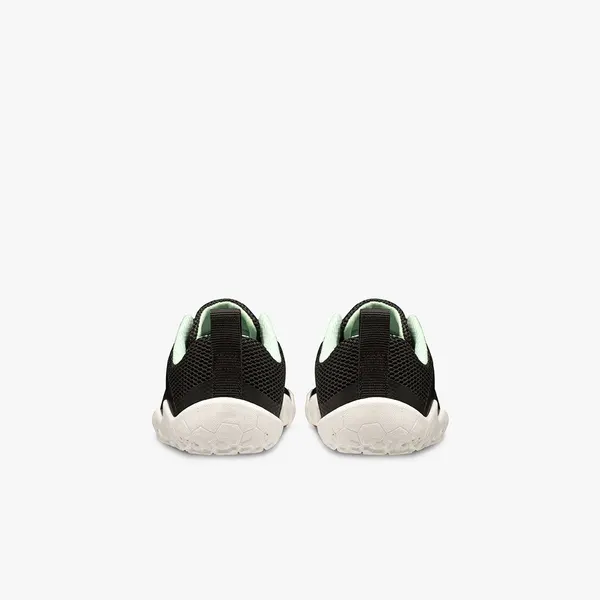 Kids’ barefoot trail shoe, black