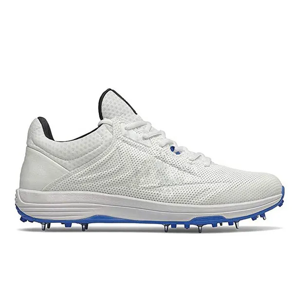 Spiked cricket shoe, all white