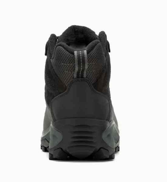 Waterproof mid hiking boot, black