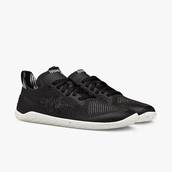 Knit barefoot trainer, black