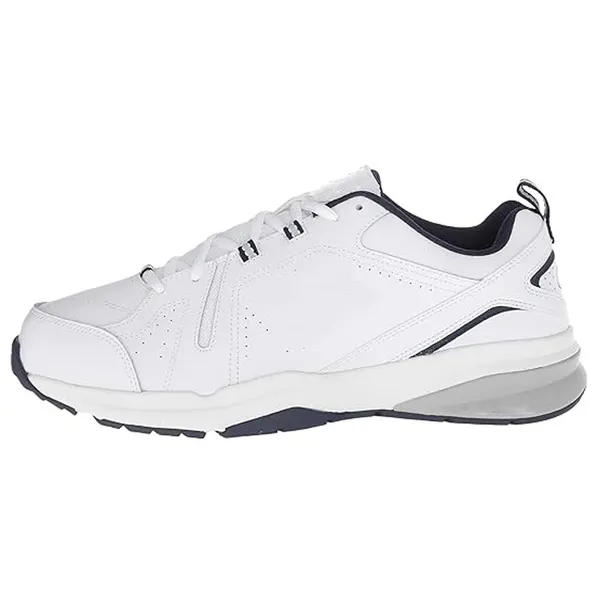 Leather cross-trainer, white