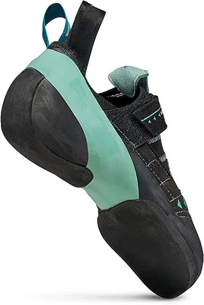 Downturned climbing shoe, mint