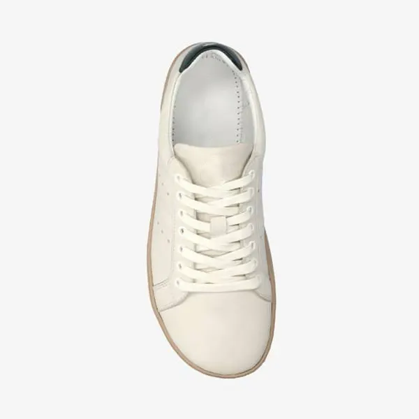 Leather barefoot court sneaker