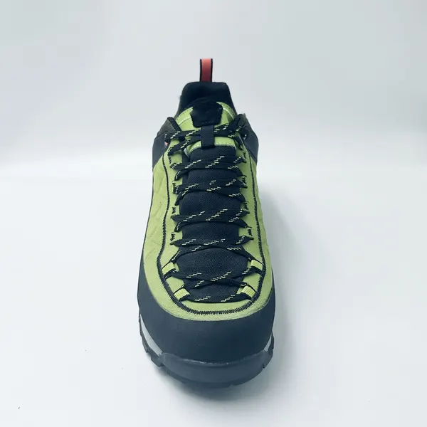 Approach shoe, lime and navy