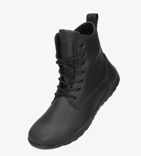 Leather barefoot boot