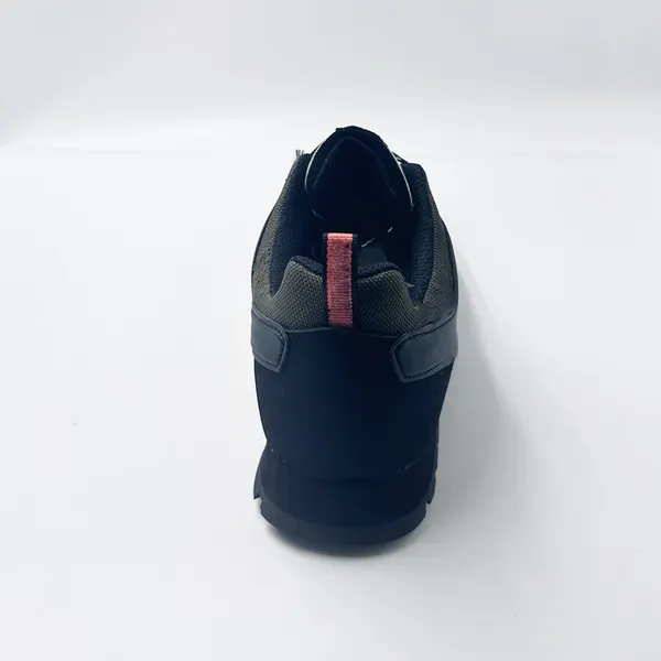 Approach shoe, lime and navy